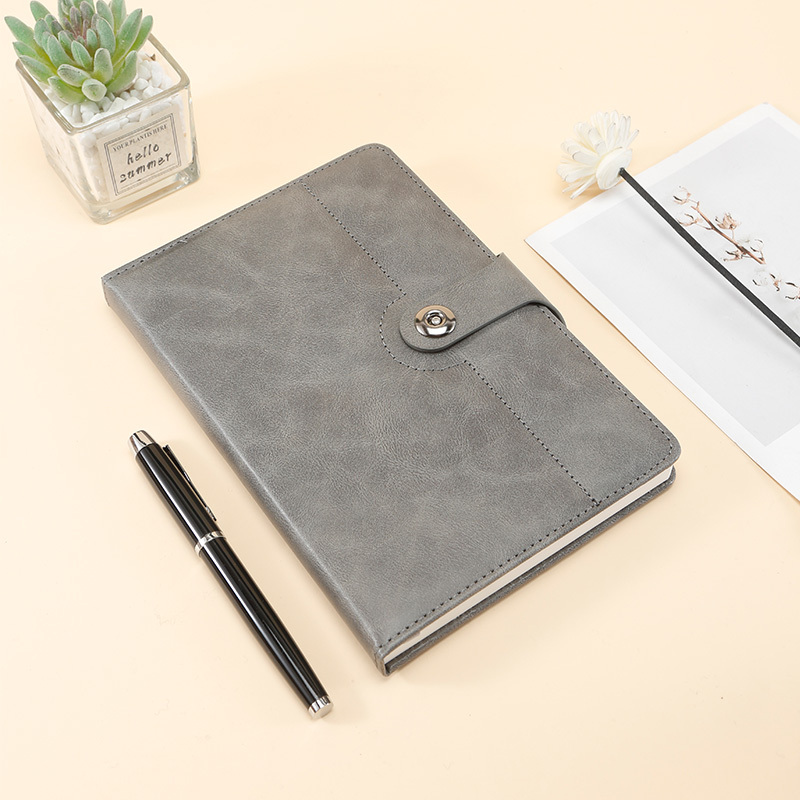 Compact Sleek A5 Magnetic Buckle Notebook